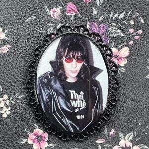 Black Brooch of Joey Ramone